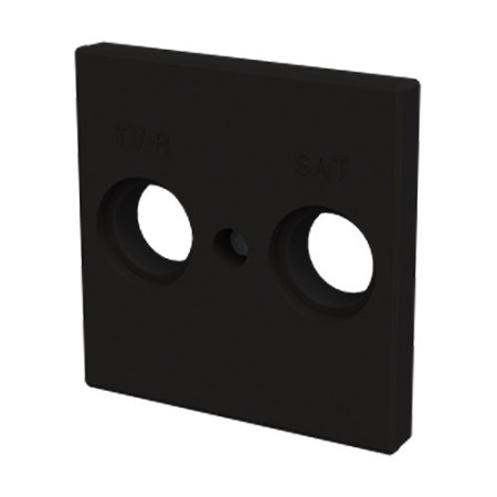 Tapa de toma de televisión TV-R/SAT negro | NIESSEN 8550.1 NE SKY Essence-imagen_B