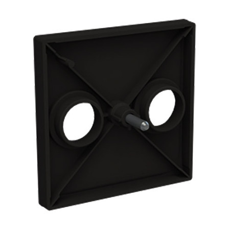 Tapa de toma de televisión TV-R/SAT negro | NIESSEN 8550.1 NE SKY Essence-imagen_C