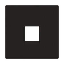 Tapa teléfono o informática (RJ12 y RJ45) negro | NIESSEN 8517 NE SKY Essence-imagen_A