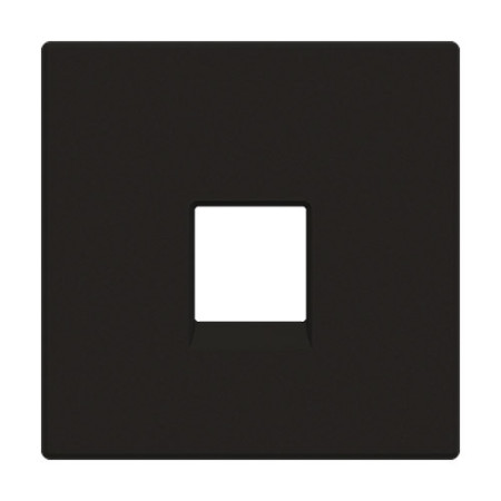Tapa teléfono o informática (RJ12 y RJ45) negro | NIESSEN 8517 NE SKY Essence-imagen_A