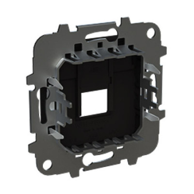 Tapa con persiana 1 soporte (Tlf. o Inf.) negro | NIESSEN 8518.1 NE SKY Essence-imagen_C