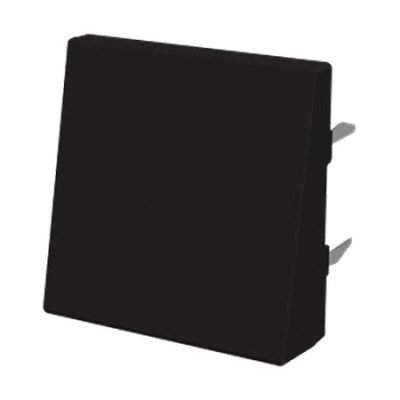 Tapa de salida de cable negro | NIESSEN 8507 NE SKY Essence-imagen_B