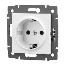 Enchufe Schuko Lumibel Victoria LU-2216 16A Blanco Puro-imagen_A
