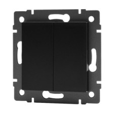Doble Conmutador Lumibel Victoria LU-2308 Negro Soft-imagen_A