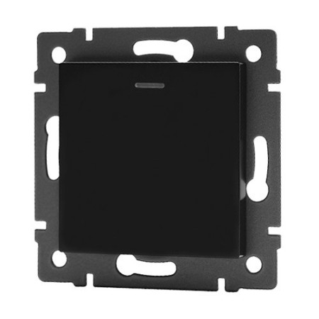 Pulsador Luminoso Sin Logo Lumibel Victoria LU-2310 Negro Soft-imagen_A