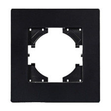 Marco 1 Elemento Horizontal Lumibel Victoria LU-2340 Negro Soft-imagen_A