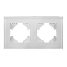 Marco 2 Elementos Horizontal Lumibel Victoria LU-2252 Blanco Cristal-imagen_A