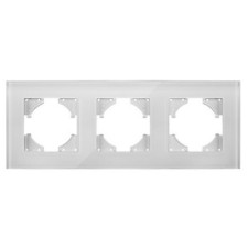 Marco 3 Elementos Horizontal Lumibel Victoria LU-2254 Blanco Cristal-imagen_A