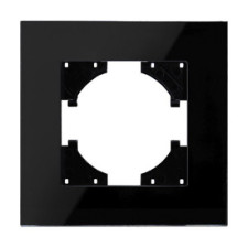 Marco 1 Elemento Horizontal Lumibel Victoria LU-2350 Negro Cristal-imagen_A