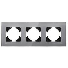 Marco 3 Elementos Horizontal Lumibel Victoria LU-2454 Gris Cristal-imagen_A
