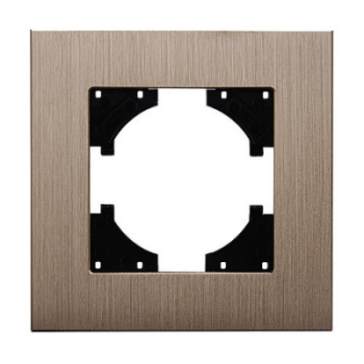 Marco 1 Elemento Horizontal Lumibel Victoria LU-2560 Rosé Aluminio Metal-imagen_A
