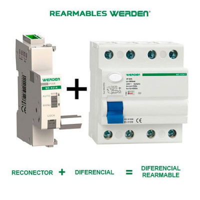 Diferencial rearmable WERDEN 4x80x300 mA con 3 rearmes-imagen_B