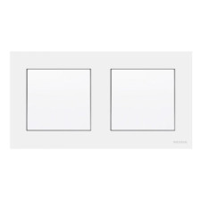 Pack Niessen Sky Essence doble conmutador en marco de 2 completo Blanco-imagen_A