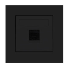 Pack Niessen Sky Essence toma de datos RJ45 completa Negra-imagen_A