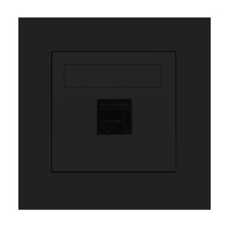 Pack Niessen Sky Essence toma de datos RJ45 completa Negra-imagen_A