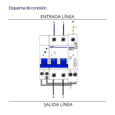 Protector sobretension Permanente + Transitorio CHINT 40A Monofasico SOST240-imagen_B
