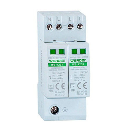 Sobretensiones protector WERDEN transitorio 3P+N 40kA-imagen_A