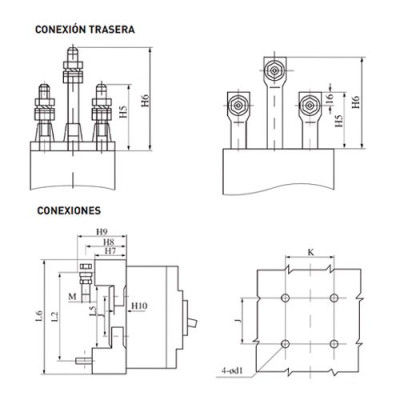 Caja Moldeada 4P 100-160A a 36kA Electromecanica-imagen_C