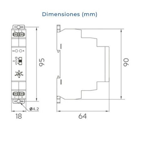 Minutero escalera con programación de 0,5 seg. a 20 min.-imagen_B