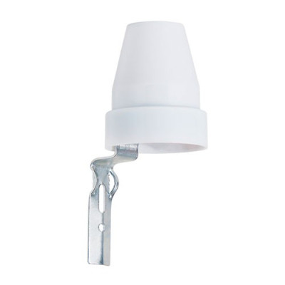 Sensor interruptor fotoelectrico 230V de 2.200W 10A regulable de 5 a 50 Lux.-imagen_A