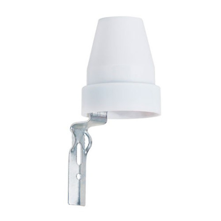 Sensor interruptor fotoelectrico 230V de 2.200W 10A regulable de 5 a 50 Lux.-imagen_A