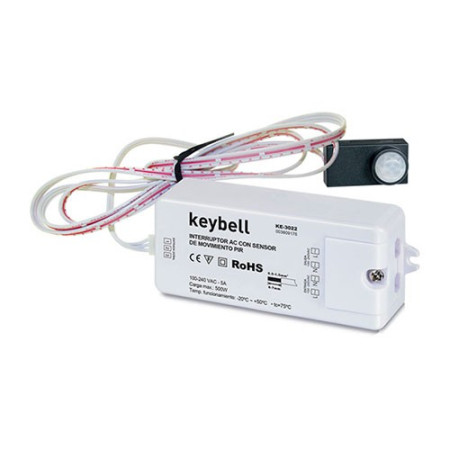 Interruptor con sensor de movimiento-presencia PIR 500W AC 110-240V-imagen_A