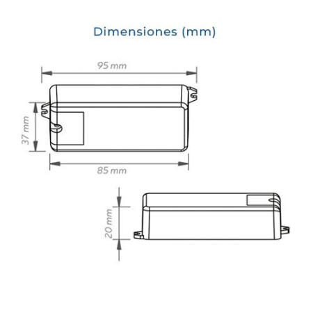 Interruptor con sensor de movimiento-presencia PIR 500W AC 110-240V-imagen_B