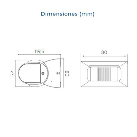 Detector de movimiento-presencia por infrarrojos 180º 1.200W 230V-imagen_B