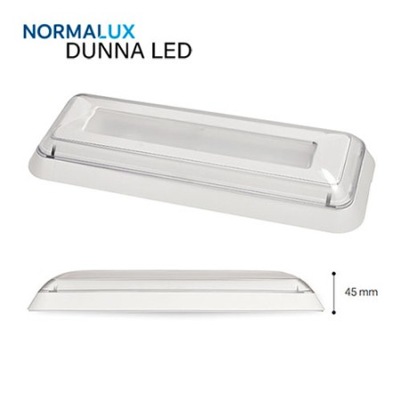 Luz de Emergencia LED de 60 lumenes NORMALUX D60L-imagen_B