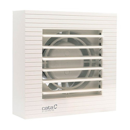 Extractor aire baño Cata B10 Matic de 41dB y 15W,tubo Ø100mm-imagen_A