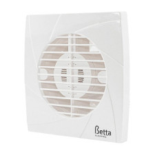 Extractor aire baño silencioso y plano Betta BE1035 de 30dB y 13W tubo Ø98mm-imagen_A