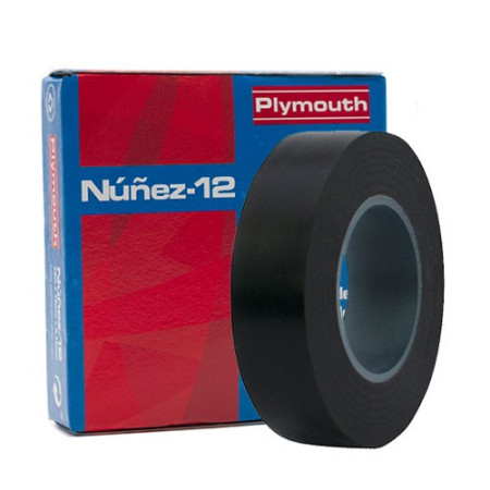 Cinta aislante de Plymouth Negra de 20 metros x 19 mm -imagen_A