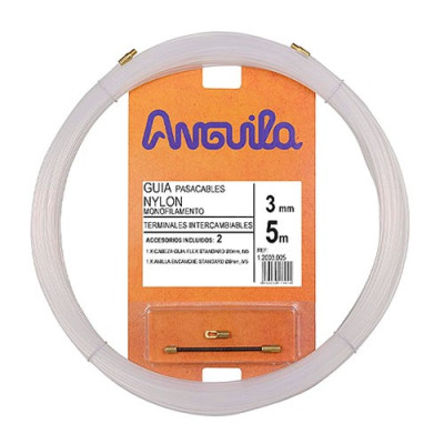 Guia pasacables Nylon macizo 3mm de 5 metros en Blanca-imagen_A