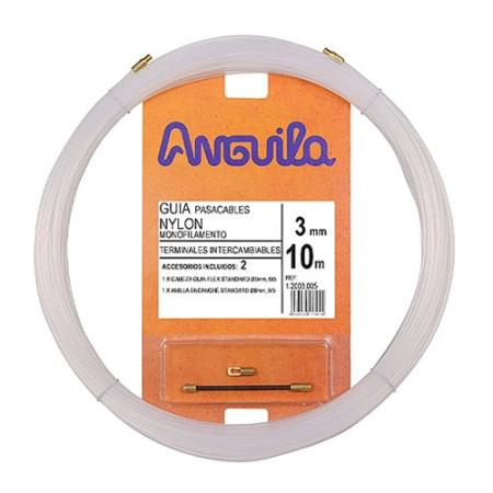 Guia pasacables Nylon macizo 3mm de 10 metros en Blanca-imagen_A