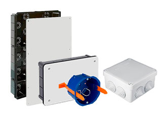 Cajas de registro, estancas e ICT