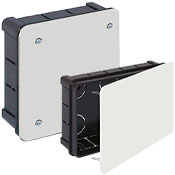 Cajas de registro y empalme de empotrar